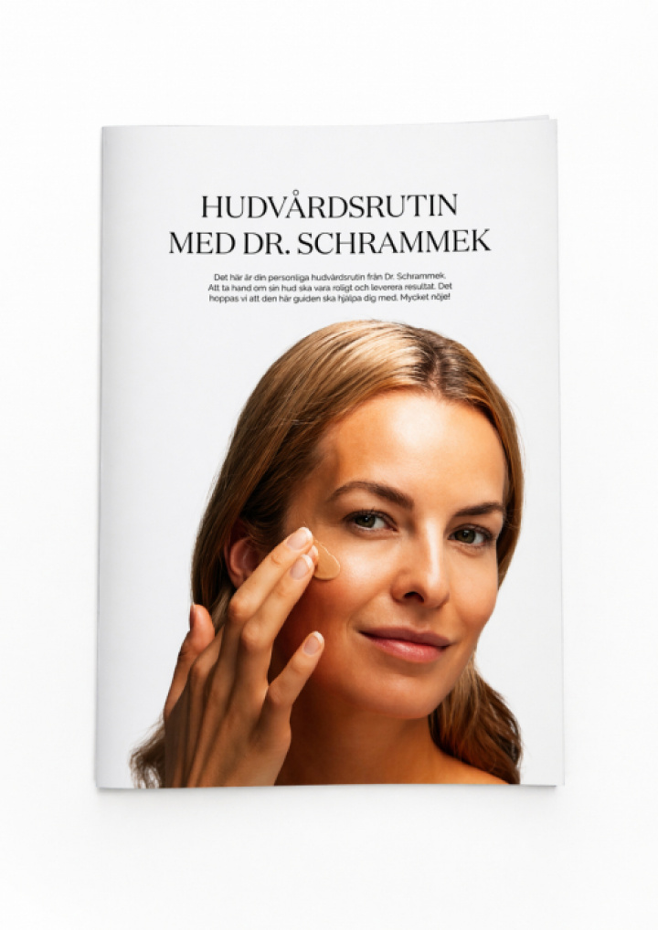 Hudvårdsrutin Broschyr i gruppen hos Schrammek.se (1000345)