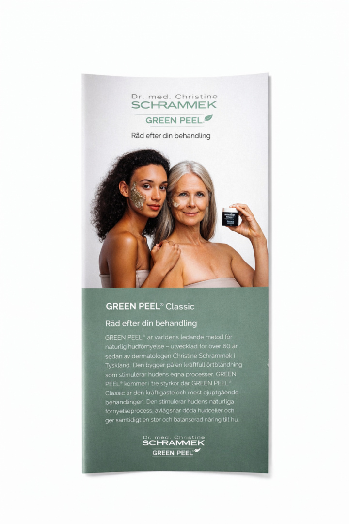 Green Peel® Efterbehandling Broschyr i gruppen hos Schrammek.se (1000338)