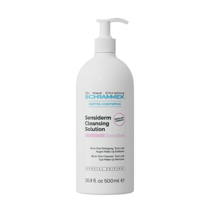 Sensiderm Cleansing Solution (Special Edition) 500 ml i gruppen Produkter / Serie / Sensitive hos Schrammek.se (557000)